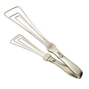 Kuhn Rikon Easy Lock Tongs Spatula Whisk Switzerland Stainless Steel EUC
